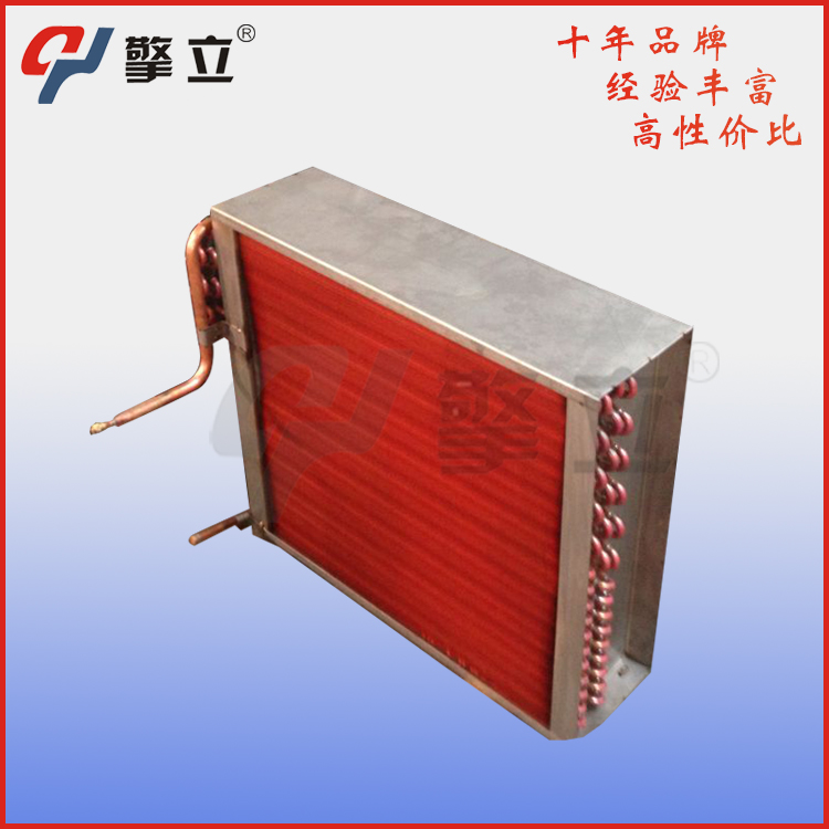 铜管铜片表冷器图片