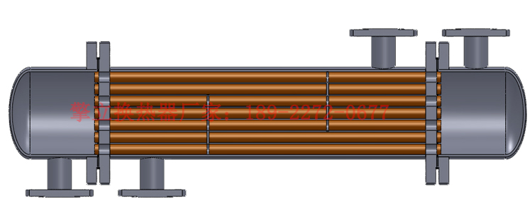 固定管板式换热器图片